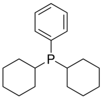 Dicyclohexyphenylphosphine - CAS:6476-37-5 - Phenylphosphinodicyclohexane, Phenyldicyclohexylphosphine, PPhCy2